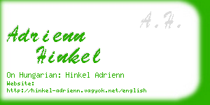 adrienn hinkel business card